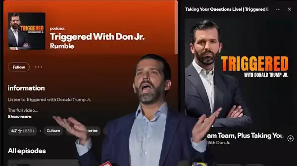 audio fake donald trump jr. junior 