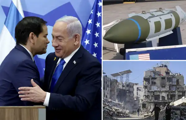 benjamin netanyahu marco rubio striscia di gaza