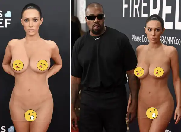 bianca censori kanye west grammy