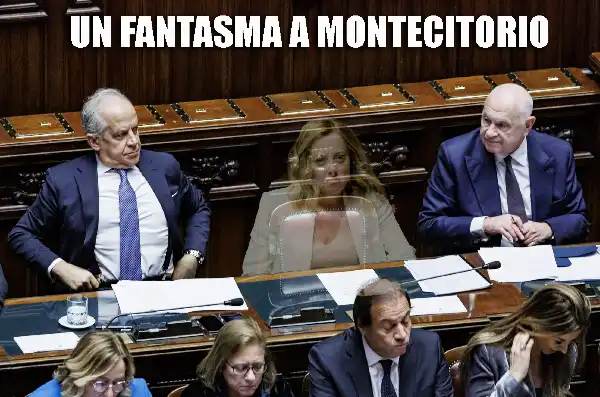 carlo nordio giorgia meloni matteo piantedosi fantasma 