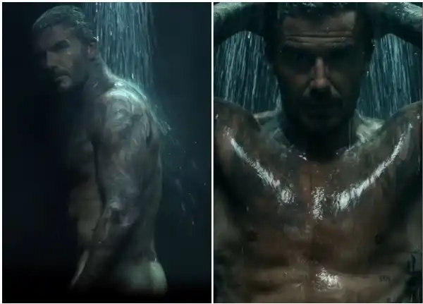 david beckham nello spot di boss 