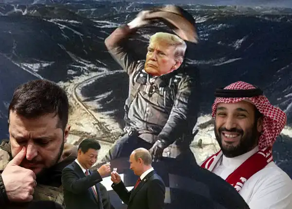 donald trump bin salman zelensky putin xi jinping 