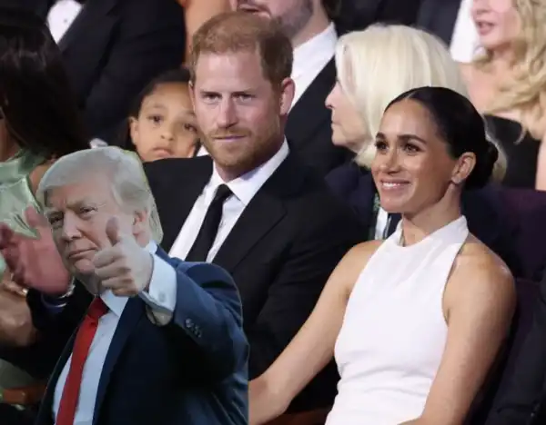 donald trump meghan markle principe harry