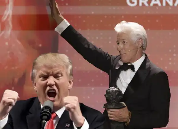 donald trump richard gere 