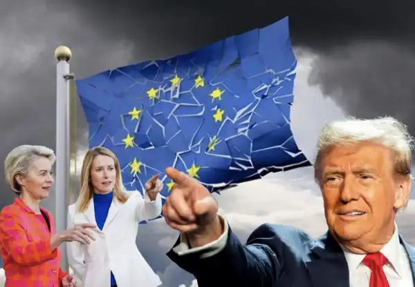 donald trump ue unione europea europa kaja kallas ursula von der leyen 