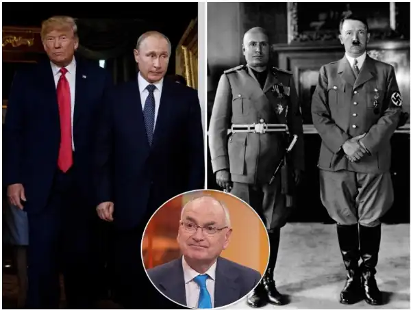 donald trump vladimir putin benito mussolini adolf hitler anthony glees 