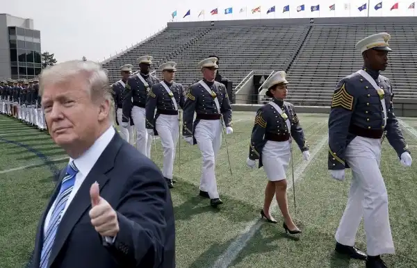 donald trump west point 