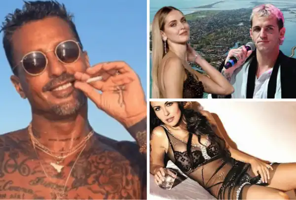 fabrizio corona chiara ferragni achille lauro sabrina ferilli