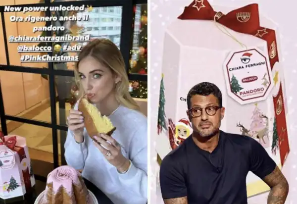 fabrizio corona chiara ferragni pandoro 