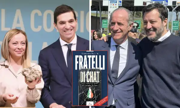 giorgia meloni francesco acquaroli matteo salvini luca zaia fratelli di chat