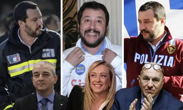 giorgia meloni matteo salvini guido crosetto giovanbattista fazzolari