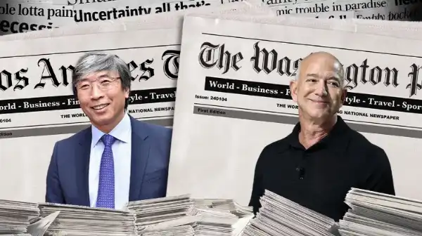 jeff bezos washington post patrick soon-shiong al los angeles times 