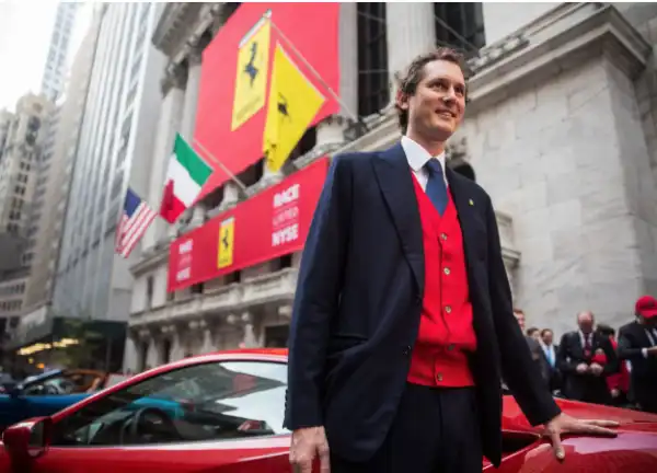 john elkann ferrari