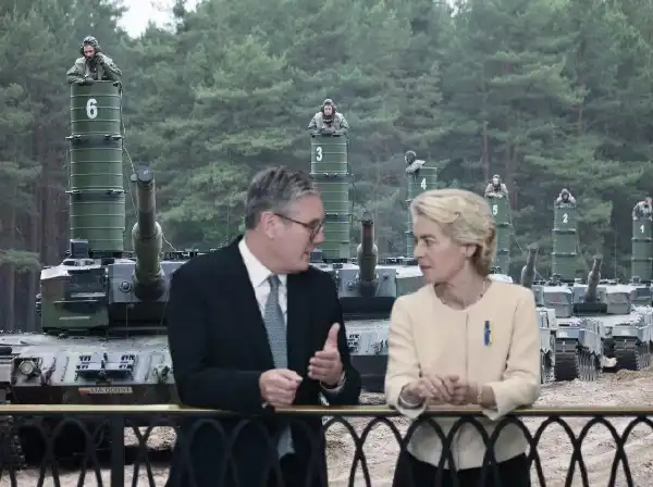 keir starmer ursula von der leyen armi soldati ue uk regno unito 