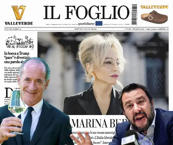 luca zaia marina berlusconi matteo salvini il foglio 