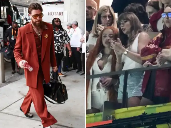 travis kelce taylor swift super bowl 