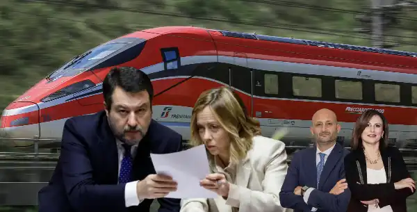 trenitalia ferrovie giorgia meloni matteo salvini sabrina de filippis gianpiero strisciuglio 