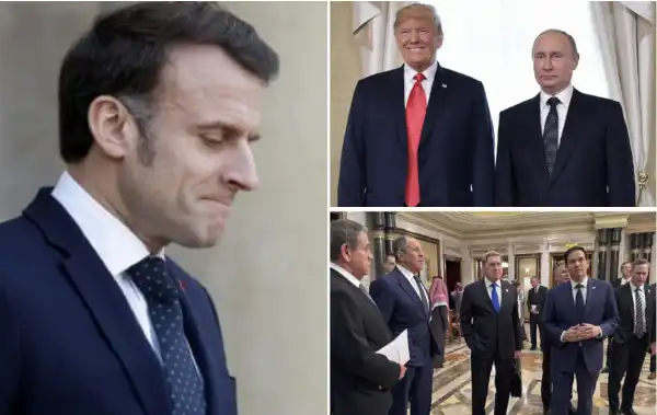 trump macron putin colloqui riad