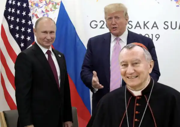 vladimir putin donald trump pietro parolin 