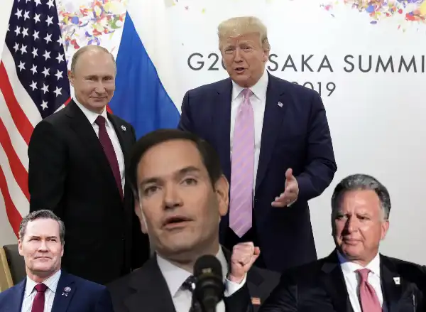 vladimir putin marco rubio steve witkoff donald trump mike waltz