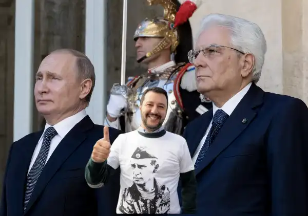 vladimir putin sergio mattarella matteo salvini