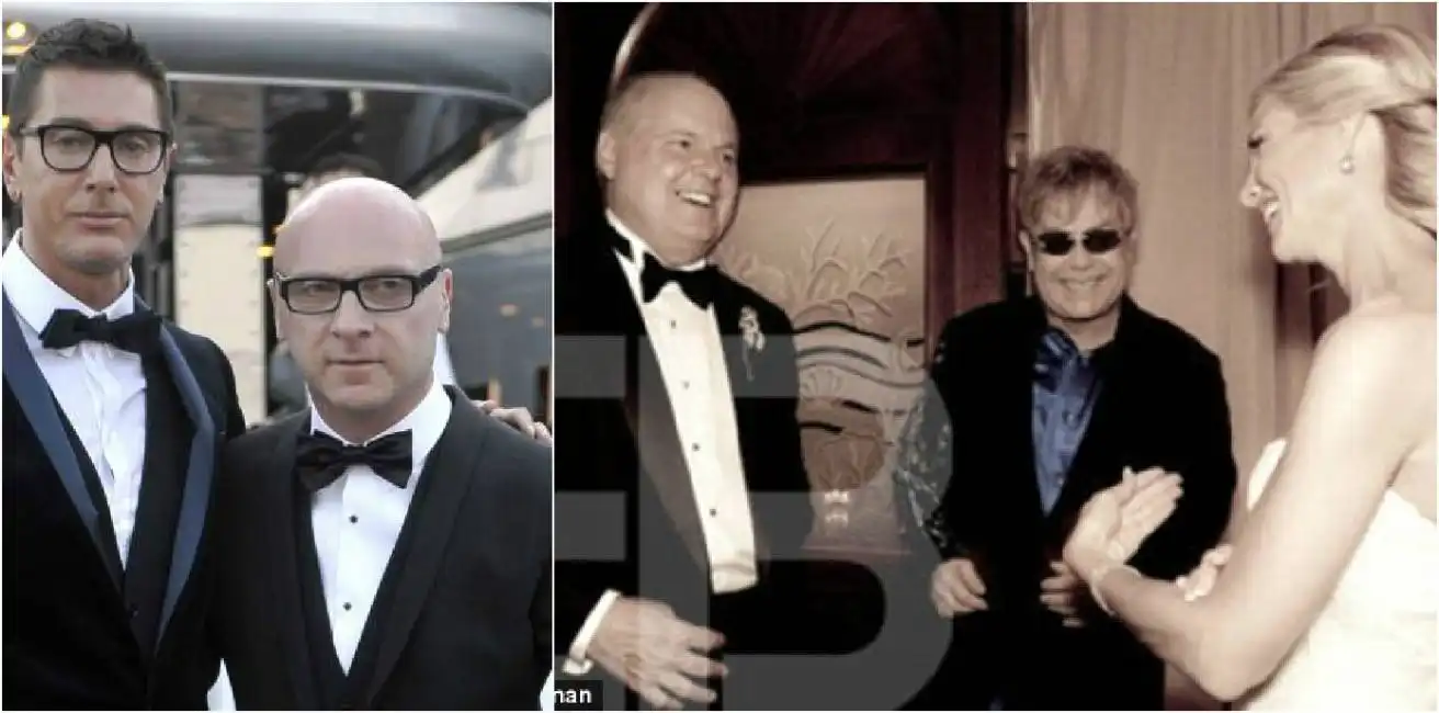 elton john dolce gabbana rush limbaugh