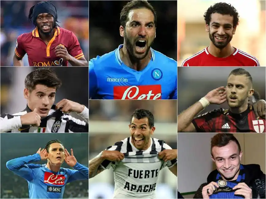 higuain tevez callejon salah shaqiri menez gervinho morata