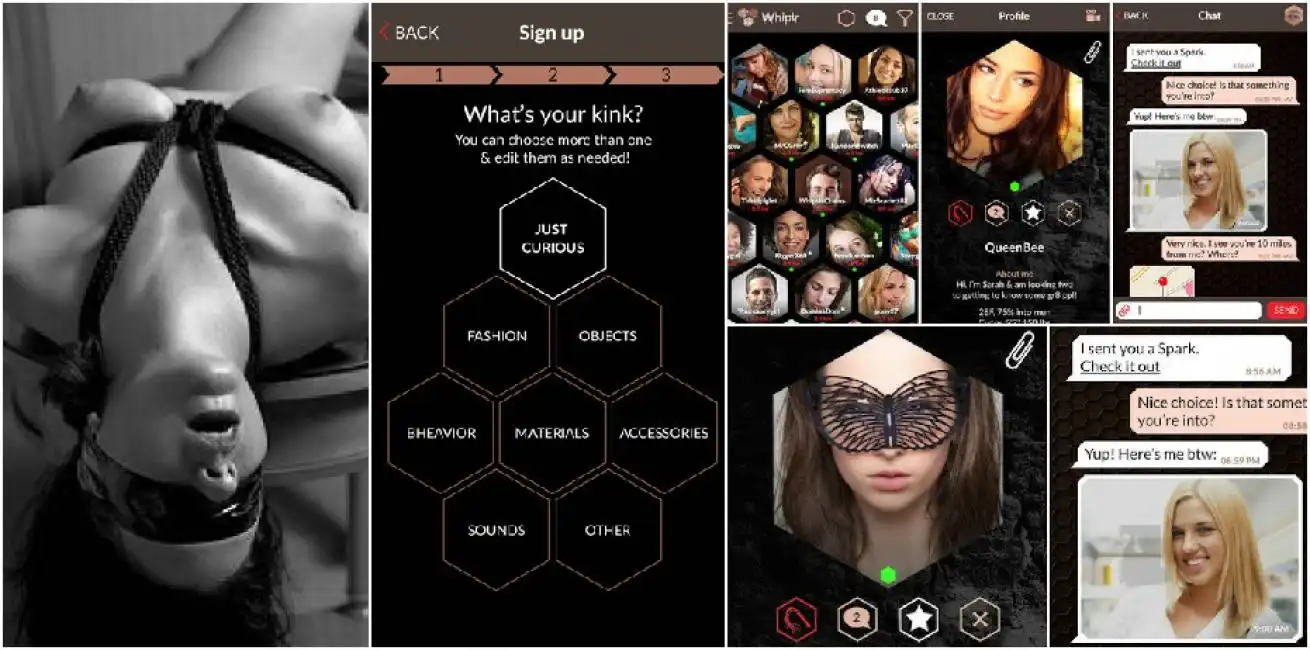 whiplr app fetish bondage