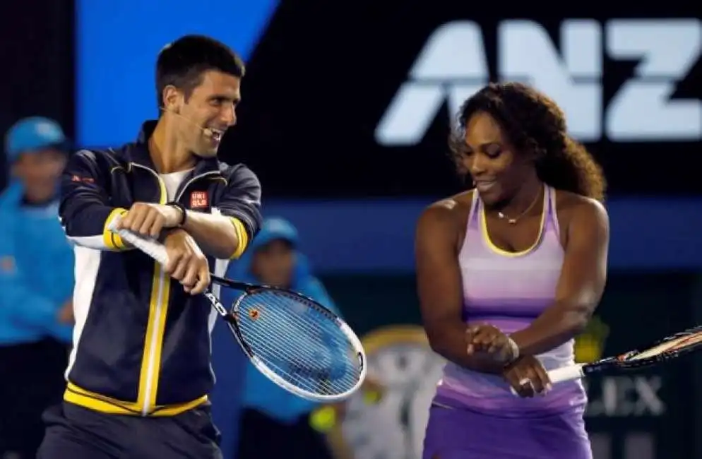 djokovic serena williams