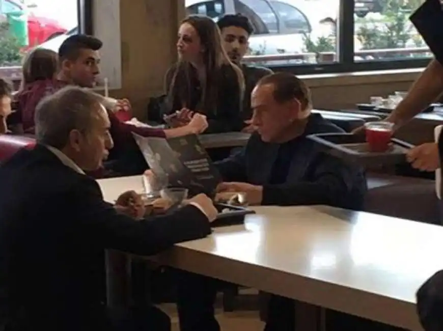 berlusconi mcdonalds