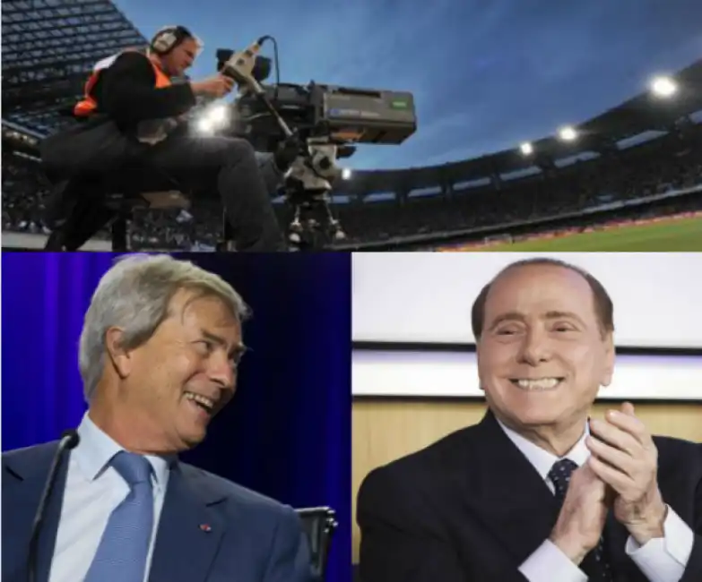 diritti tv berlusconi bollore