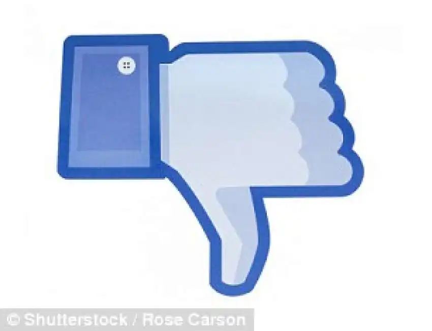 dislike su facebook