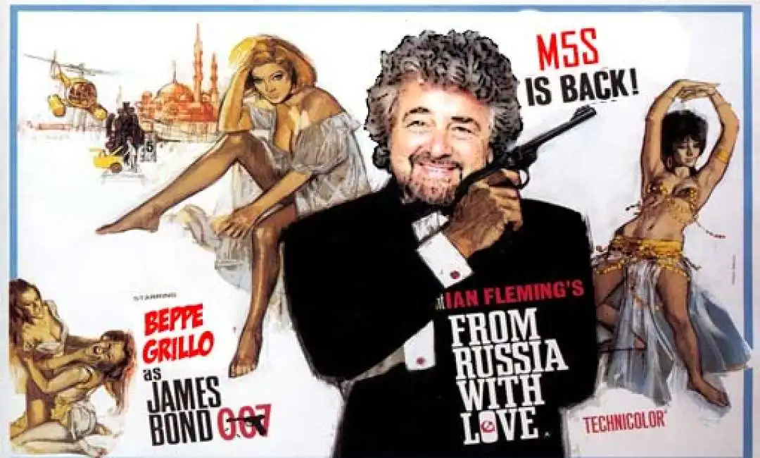 grillo dalla russia con amore