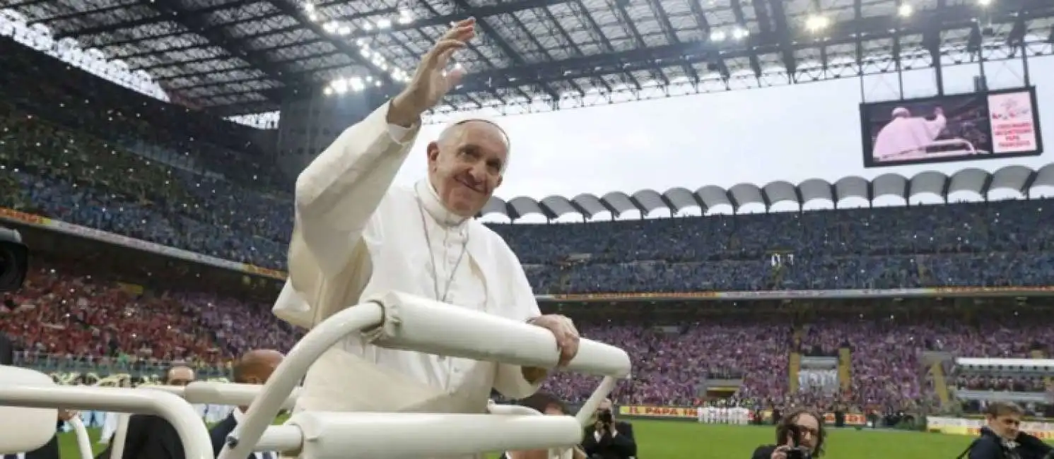 papa francesco san siro