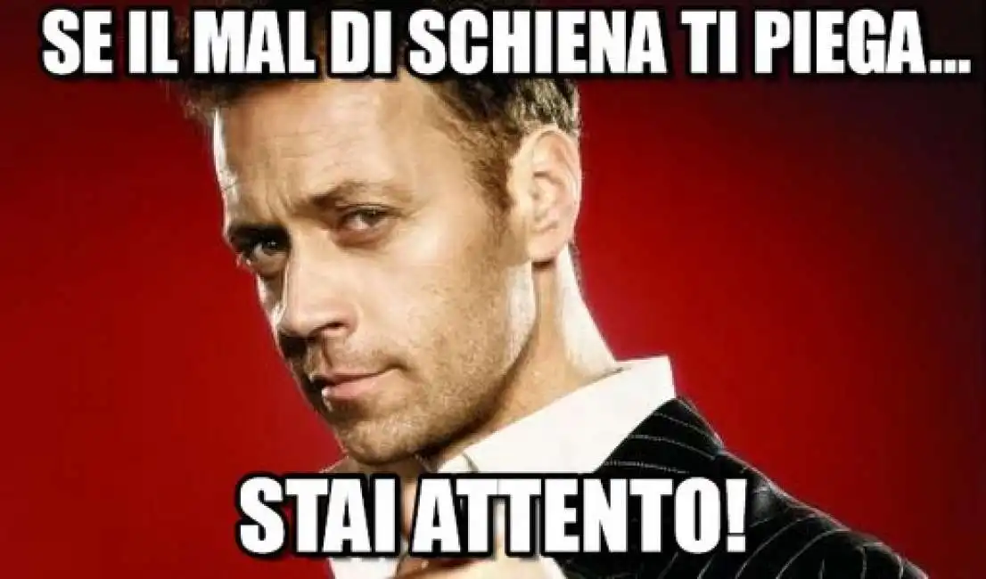 rocco mal di schiena