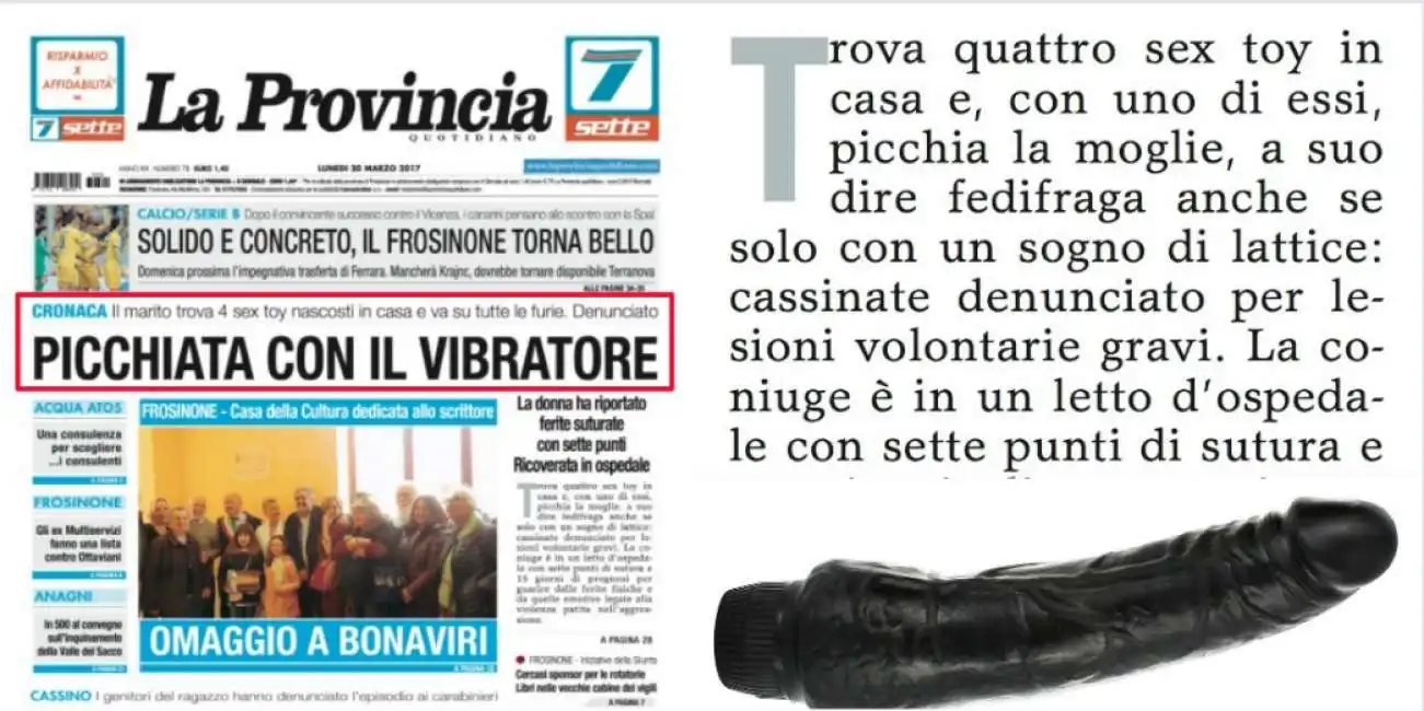 vibratore frosinone