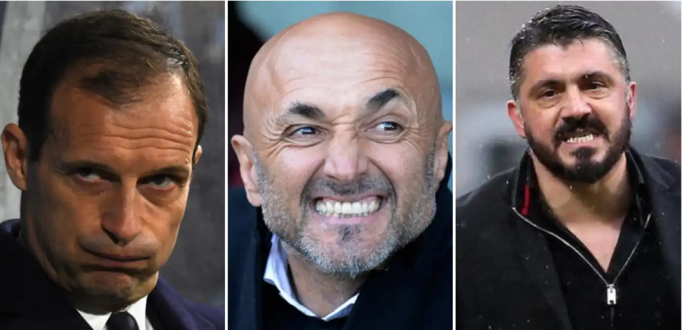 allegri spalletti gattuso