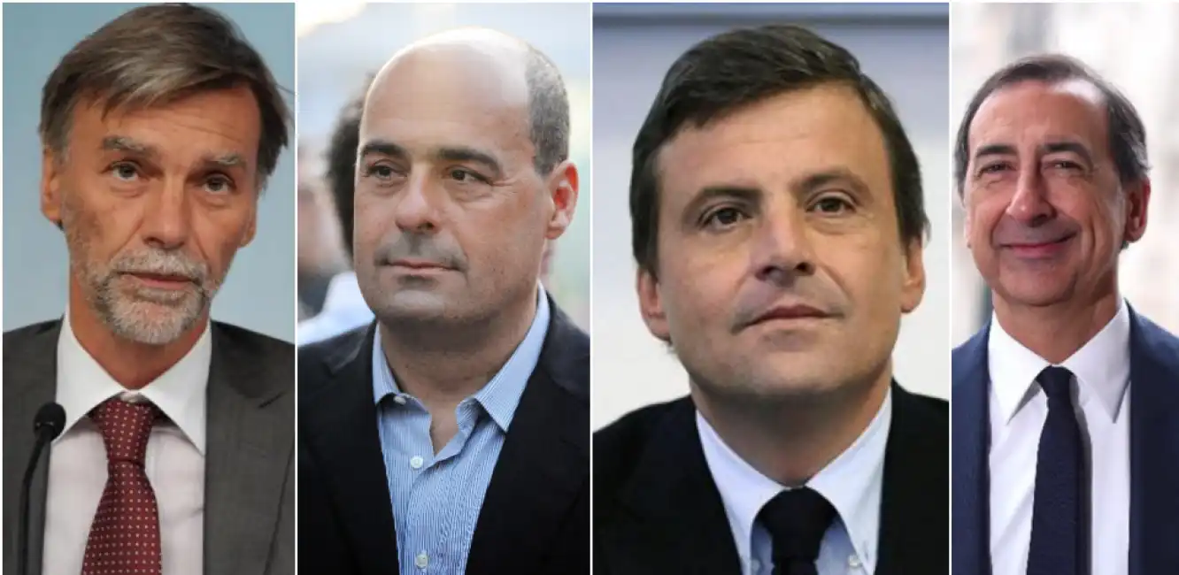 calenda sala zingaretti delrio