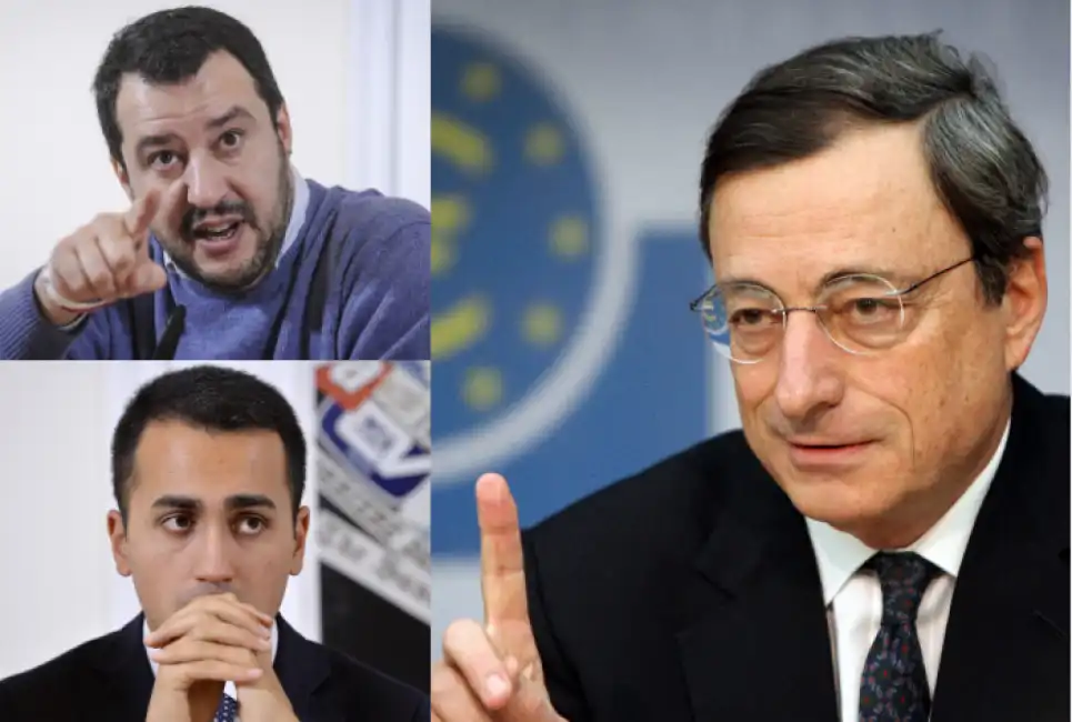 draghi salvini di maio