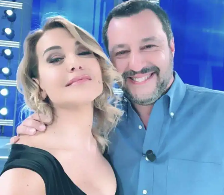 barbara d'urso matteo salvini