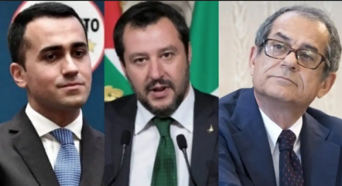 di maio salvini tria