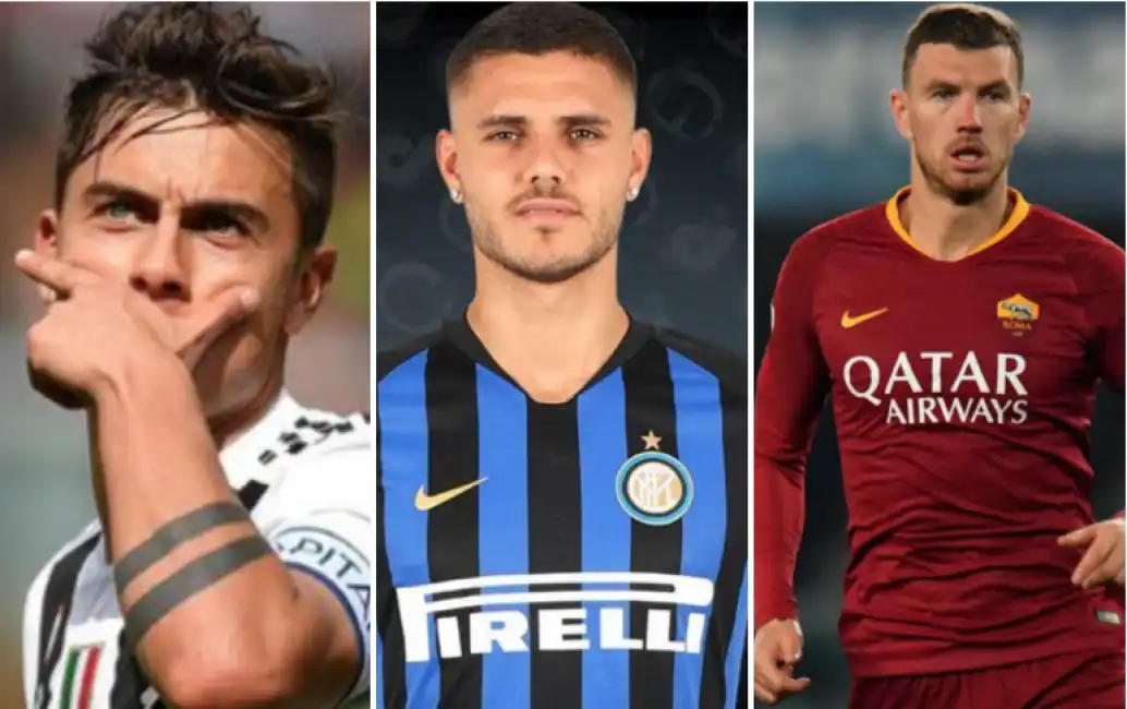 dybala icardi dzeko