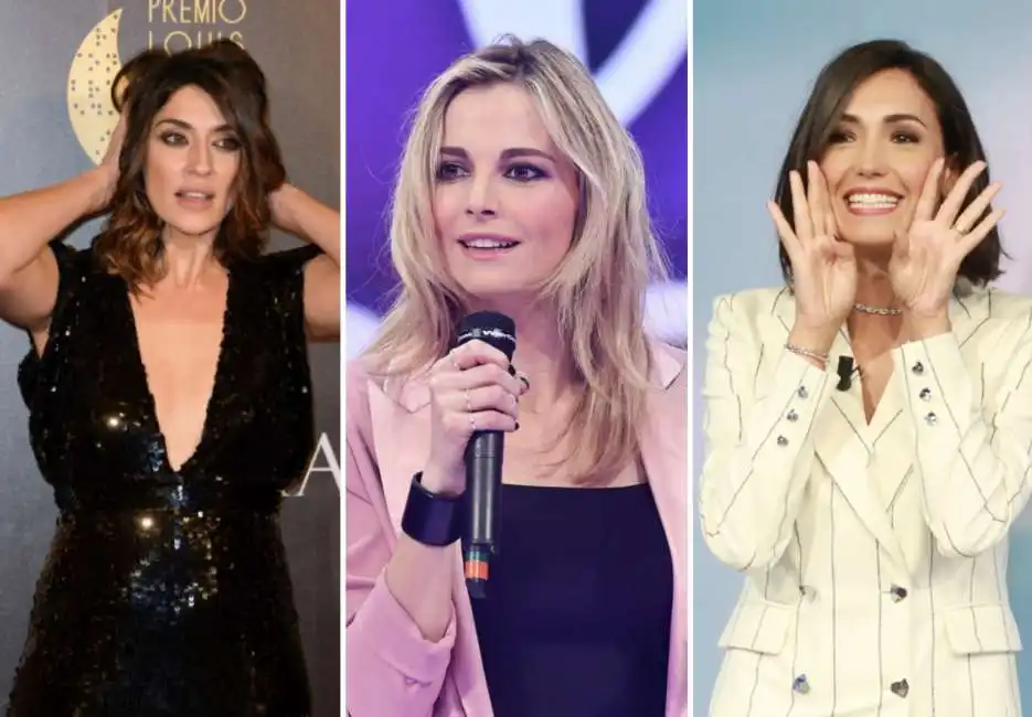 elisa isoardi francesca fialdini caterina balivo