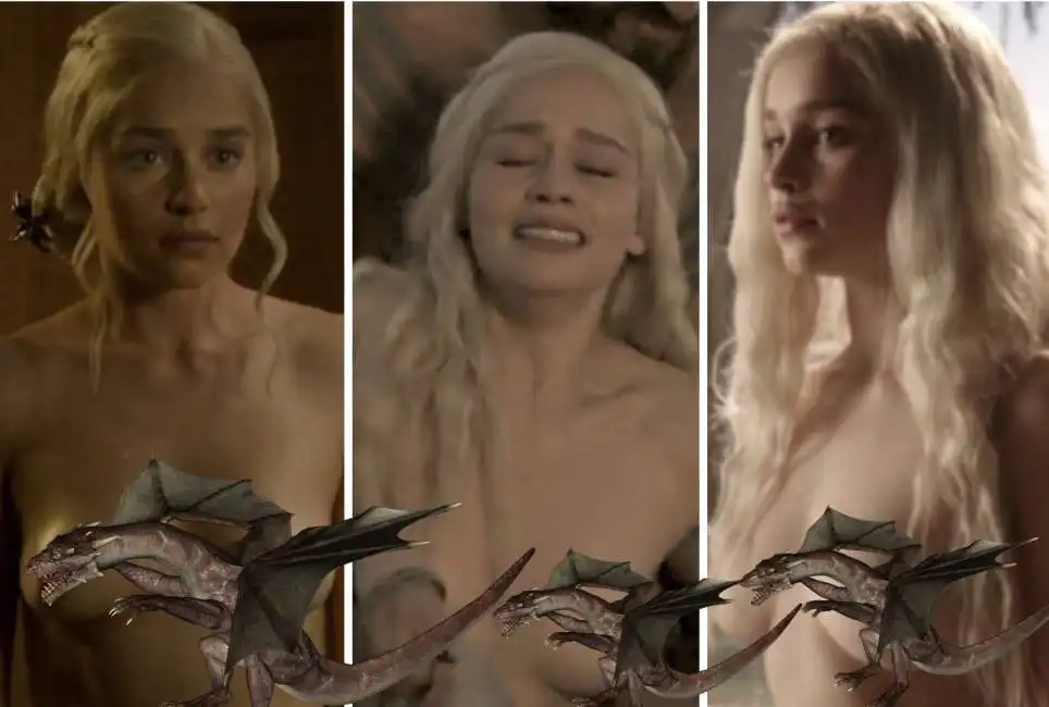 emilia clarke daenerys targaryen trono di spade