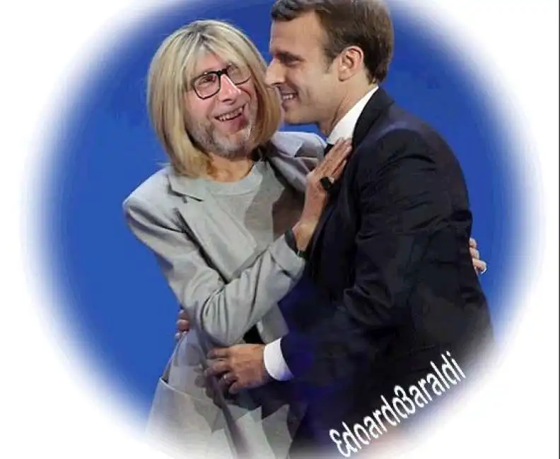 fabio fazio emmanuel macron