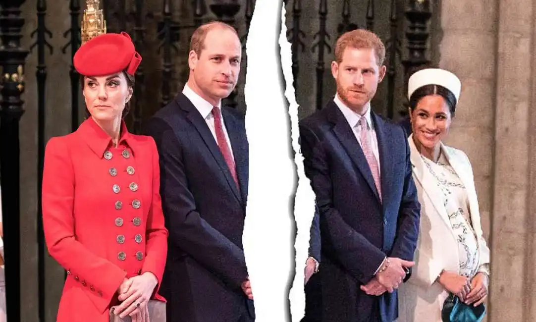 kate, william, harry e meghan