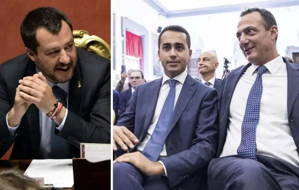 matteo salvini luigi di maio marcello de vito