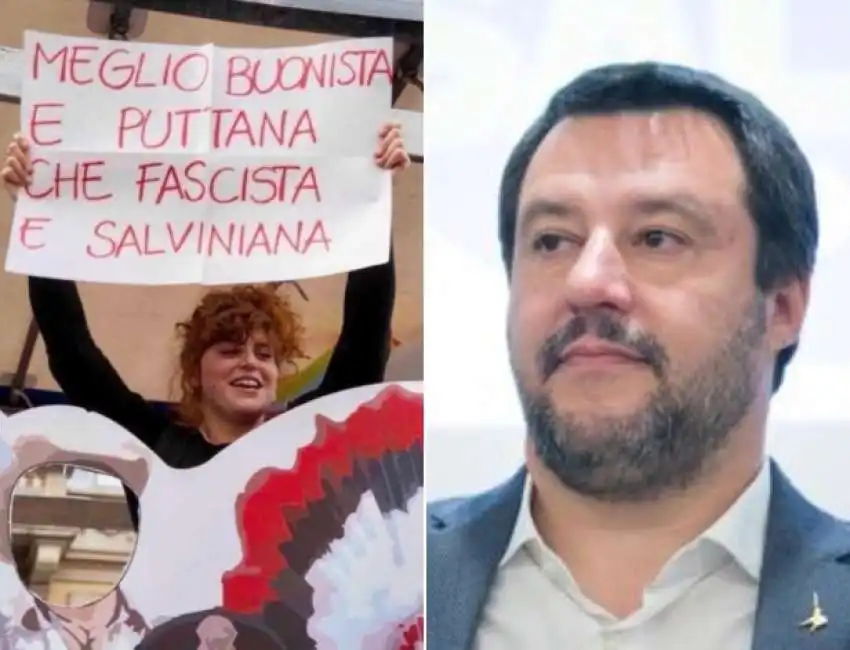 meglio buonista e puttana che fascista e salviniana