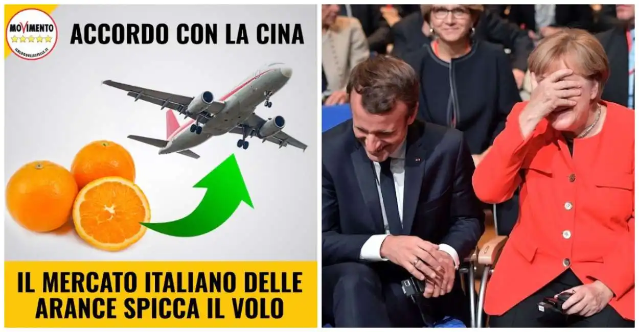 merkel macron cina