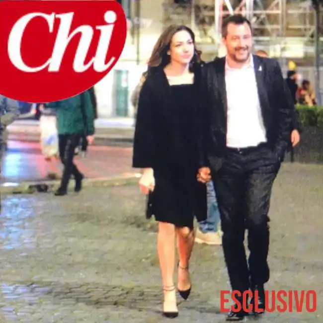 la prima foto di matteo salvini e francesca verdini insieme